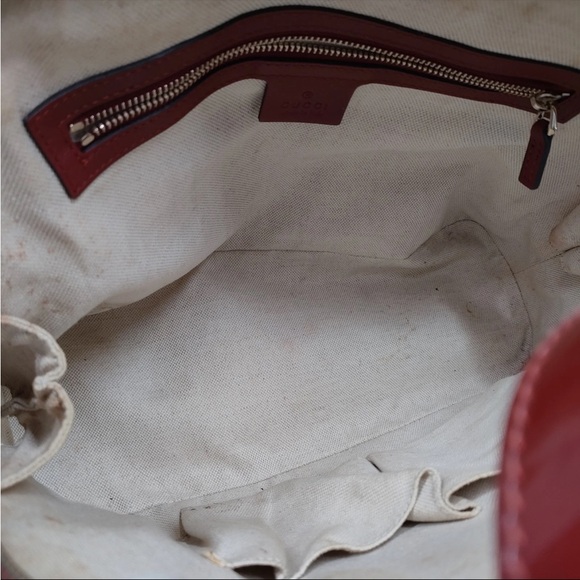 Gucci Red Designer Handbag - Picture 8 of 9